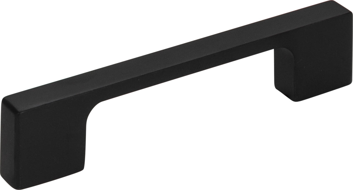 Atlas Homewares Thin Square Pull 3 3/4 Inch (c-c) Matte Black