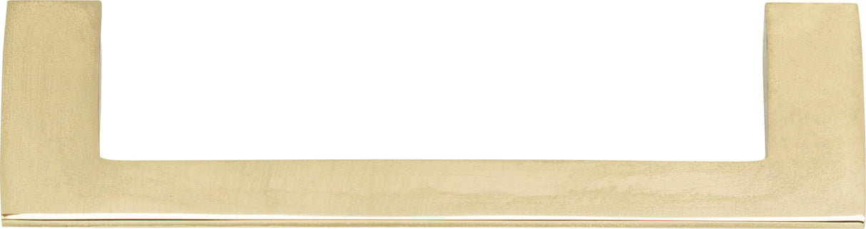 Atlas Homewares Angled Drop Pull 5 1/16 Inch (c-c) French Gold