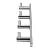 ALFI brand AB9528 Polished Chrome Wall Mounted 4 Prong Robe / Towel Hook Bathroom Accessory
