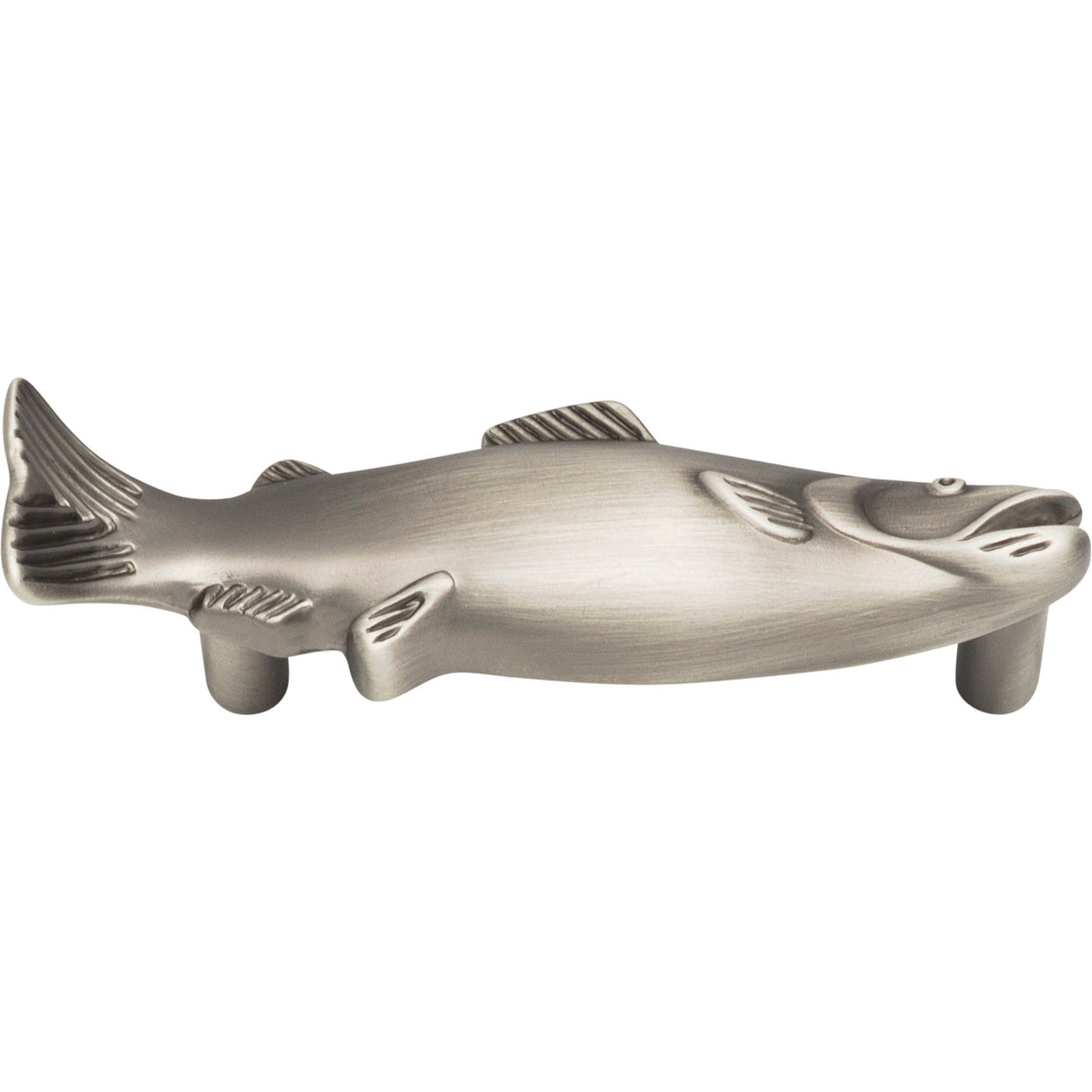 Atlas Homewares Fish Pull 3 Inch (c-c) Pewter
