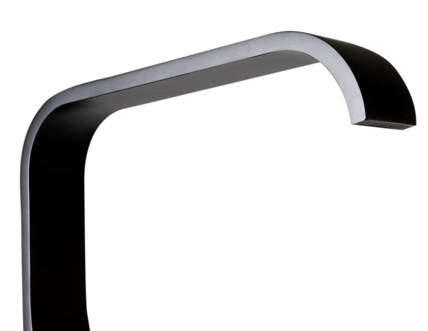 Black Matte Single Lever Floor Mounted Tub Filler Mixer w Hand Held Shower Head