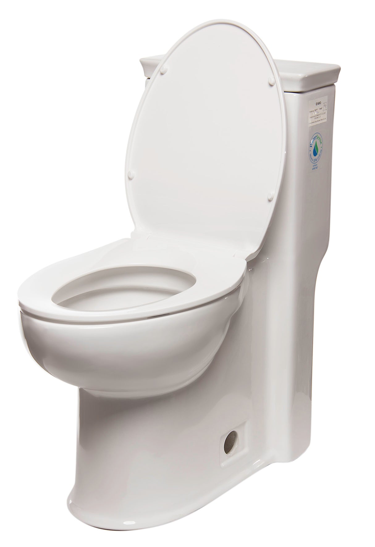 EAGO TB377 ADA Compliant One Piece Single Flush Toilet
