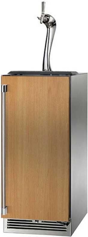 Perlick 15" Signature Series Indoor Beer Dispenser with Adara Dispenser, Panel Ready (HP15TS-4-2L-1A & HP15TS-4-2R-1A) Beer Dispensers Perlick No Right