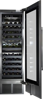 Perlick 24-Inch Built-In Dual Zone Wine Cooler with 94 Bottle Capacity in Panel Ready, Star-K Certification (CR24D-1-4L & CR24D14R)