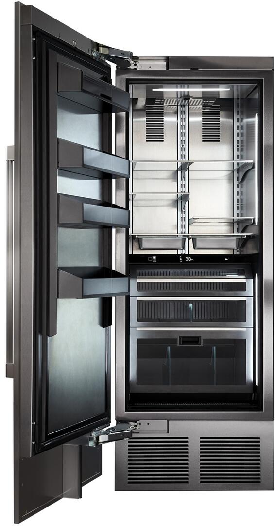 Perlick 30"Counter Depth Refrigerator Column with 16.6 cu. ft. Capacity, 4 Glass Shelves, Left Hinge,Star-K Certification in Panel Ready (CR30R-1-2L) Beverage Centers Perlick