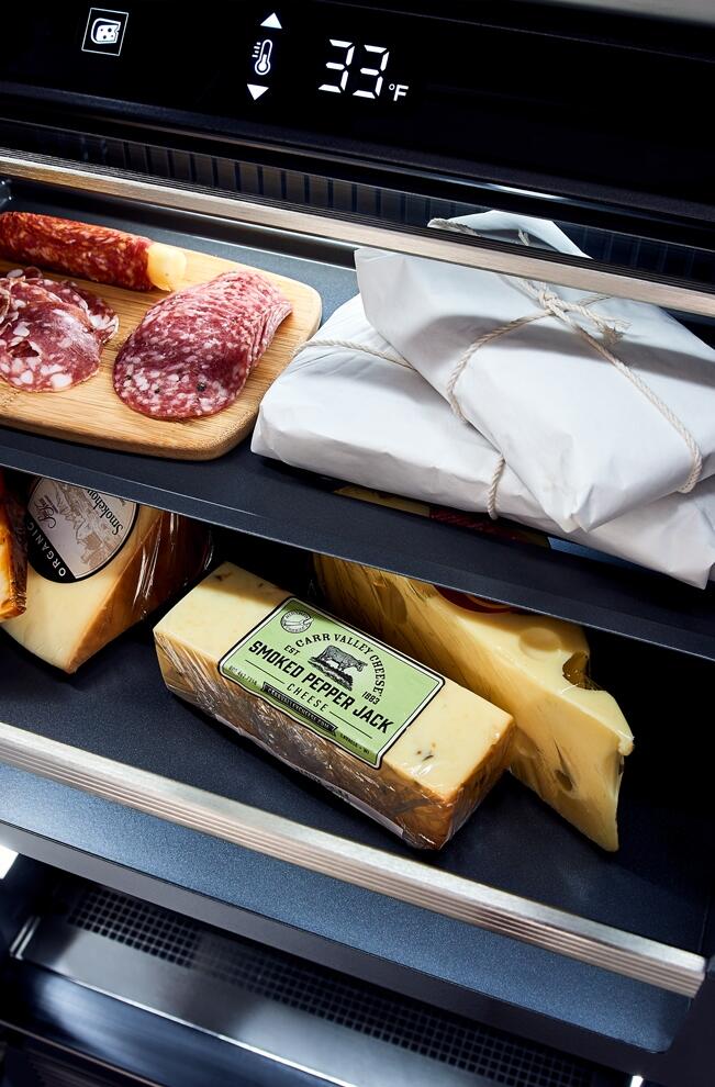 Perlick 48-Inch Side-by-Side Column Refrigerator Set with Door Panel in Stainless Steel, Toe Kick, and Pro Handle