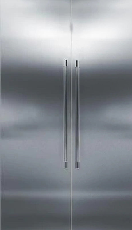 Perlick 54" Side-by-Side Column Refrigerator & Freezer Set with Door Panel in Stainless Steel, Toe Kick, and Pro Handle Refrigerators Perlick 4"