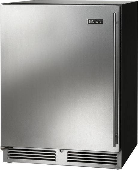 Perlick ADA Complaint Series 24" Built-In Counter Depth Compact Freezer with 4.8 cu. ft. Capacity in Stainless Steel (HA24FB-4-1L) Beverage Centers Perlick