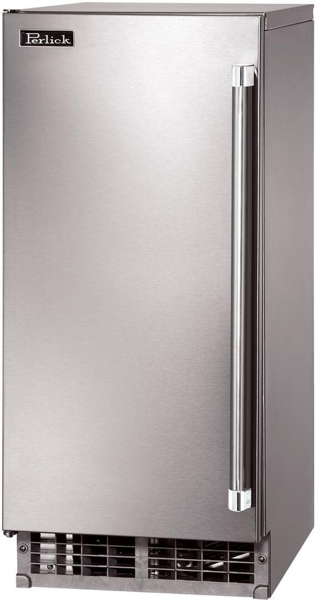 Perlick Series 15" Outdoor Built-In Ice Maker with 55 lbs. in Stainless Steel (H50IMS-L) Beverage Centers Perlick 