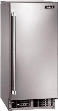 Perlick Series 15" Outdoor Undercounter Ice Maker with 55 lbs Daily Ice Production, in Stainless Steel, Left Hinge (H50IMS-ADL) Ice Makers Perlick Right