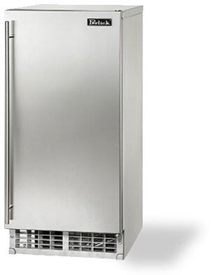 Perlick Series 15" Outdoor Undercounter Ice Maker with in Stainless Steel, Left Hinge (H80CIMS-ADL) Ice Makers Perlick Right