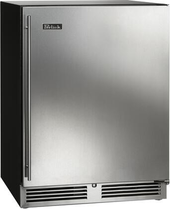 Perlick Series 24" Built-In Single Zone Wine Cooler with Solid Door 32 Bottle Capacity in Stainless Steel (HA24WB-4-1L & HA24WB-4-1R) Wine Coolers Perlick No Right