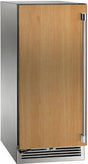 Perlick Signature Series 15" Outdoor Built-In Single Zone Wine Cooler with 20 Bottle Capacity in Panel Ready (HP15WO-4-2L) Beverage Centers Perlick 