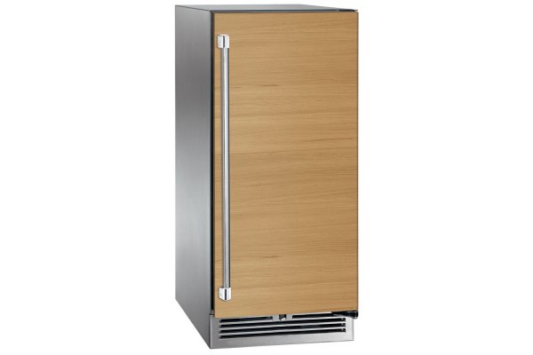 Perlick Signature Series 15-Inch Panel Ready Undercounter Ice Maker, Reversible Hinge (H80CIMW)