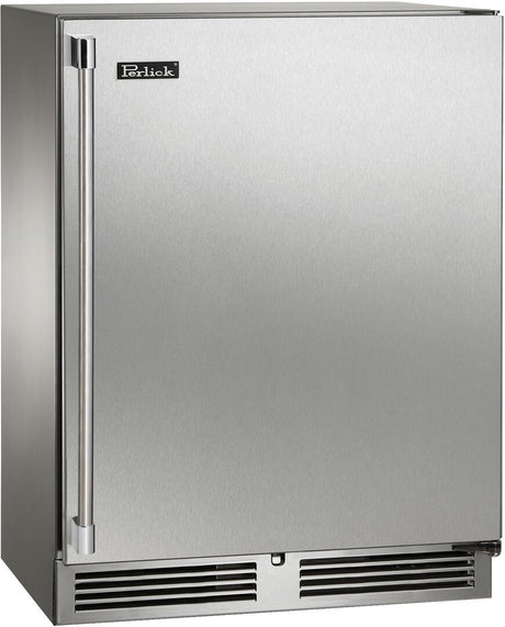 Perlick Signature Series 24" 3.1 cu. ft. Capacity Built-In Beverage Center with 3.1 cu. ft. Capacity in Stainless Steel (HH24BS-4-1L & HH24BS-4-1R) Beverage Centers Perlick No Right 