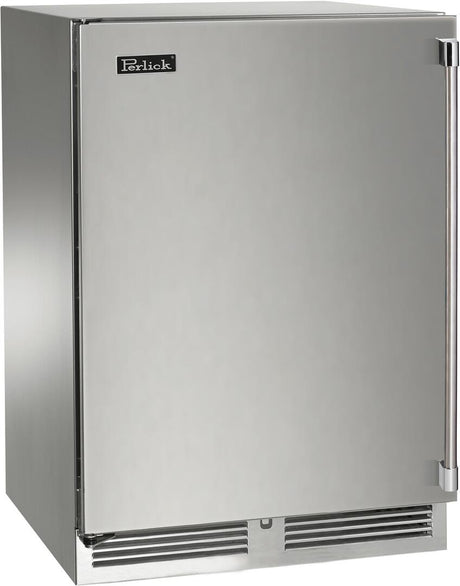 Perlick Signature Series 24" Built-In Single Zone Wine Cooler with 45 Bottle Capacity in Stainless Steel (HP24WS-4-1L) Beverage Centers Perlick 
