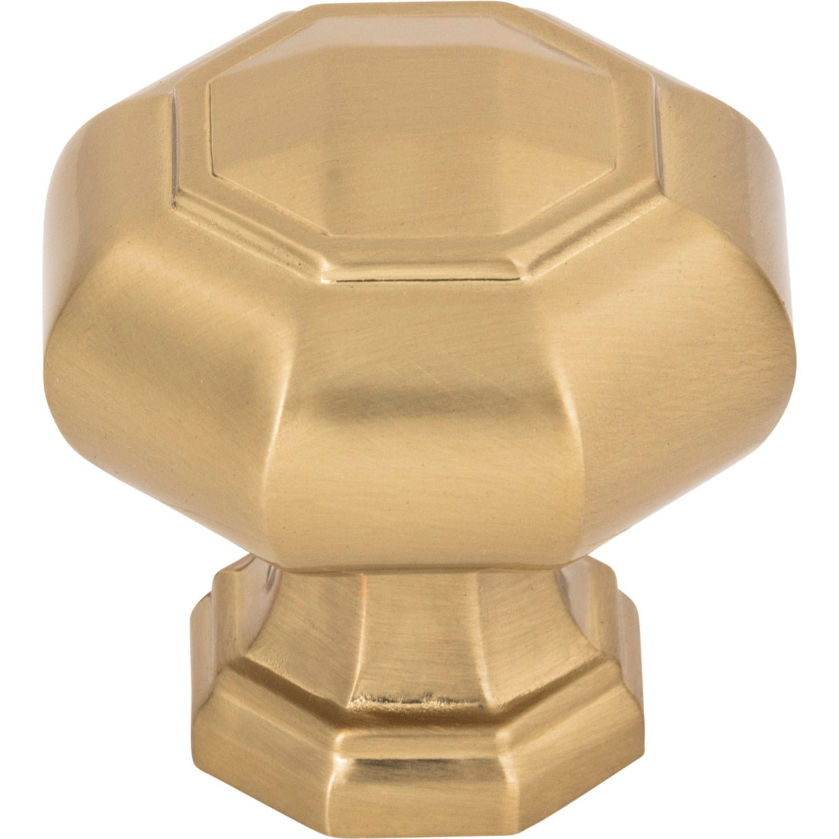 Atlas Homewares Elizabeth Knob 1 1/4 inch Warm Brass