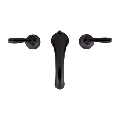 Pfister Iyla™ Widespread Bathroom Sink Faucet Pop-Up Quick Connect Assembly in Tuscan Bronze PGT49TR0Y