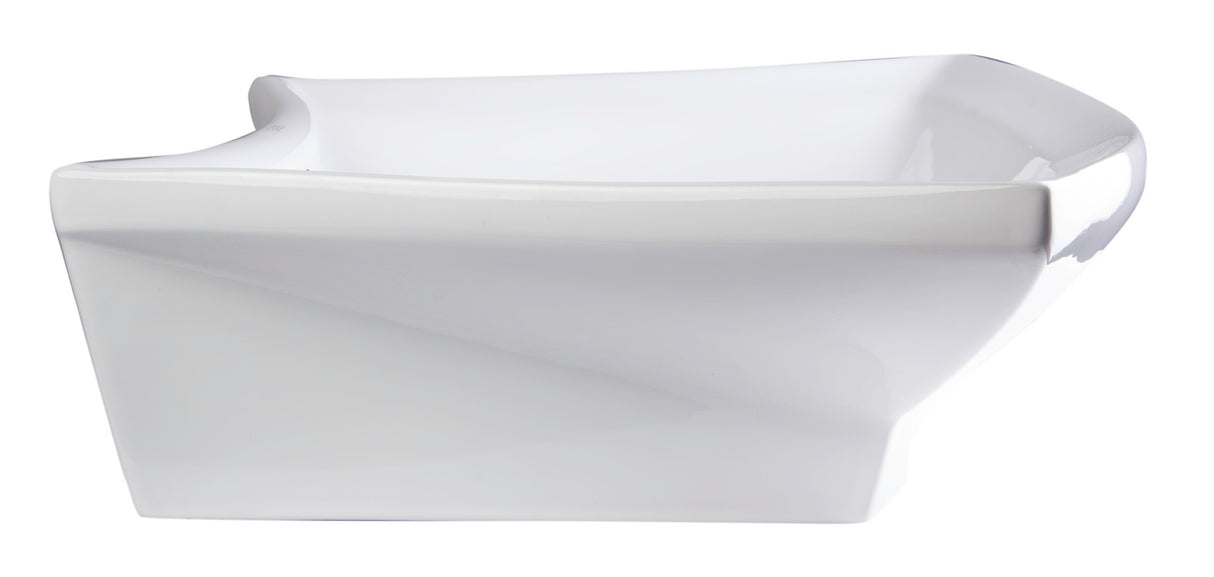 EAGO BA142 28" Rectangular Porcelain Bathroom Vessel Sink with Single Hole