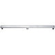 ALFI brand 59" Brushed Stainless Steel Linear Shower Drain with Solid Cover