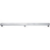 ALFI brand 59" Brushed Stainless Steel Linear Shower Drain with Solid Cover