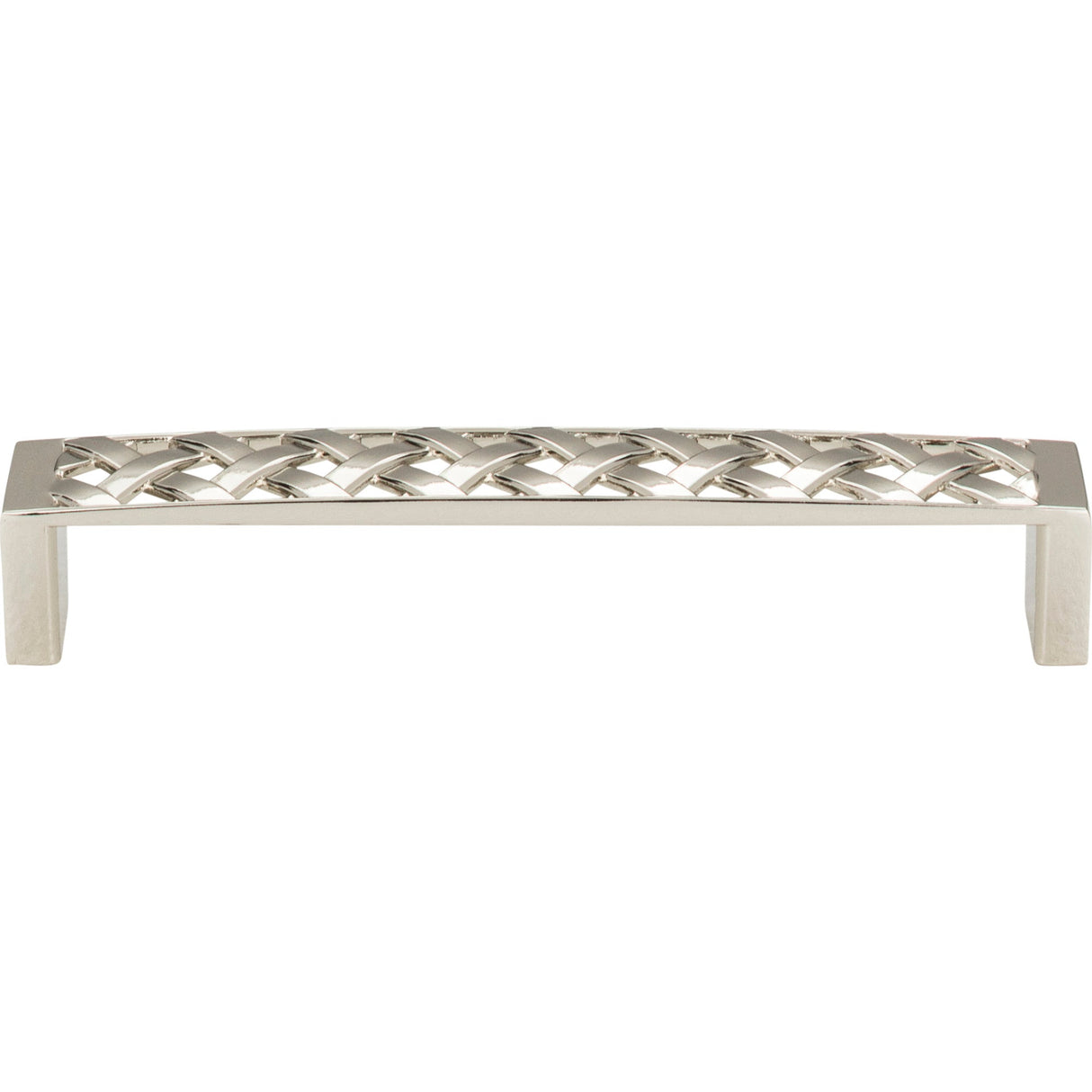 Atlas Homewares Lattice Pull 5 1/16 Inch (c-c) Polished Nickel