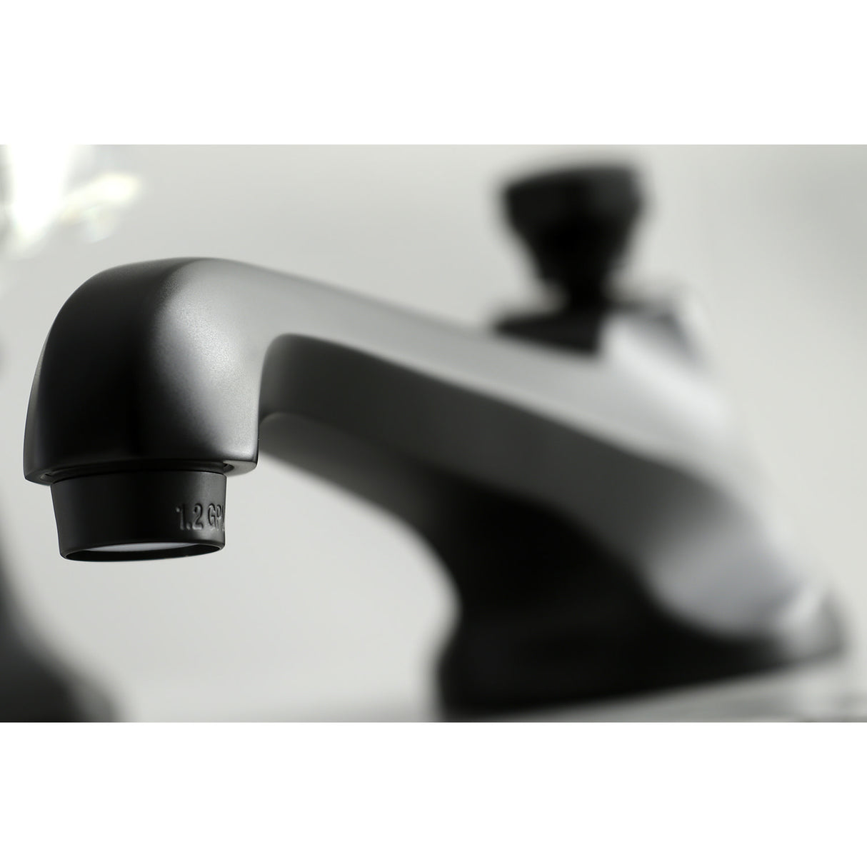 Kingston Brass KS4460AL 8 in. Widespread Bathroom Faucet, Matte Black