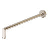 Brushed Nickel 16" Round Wall Shower Arm