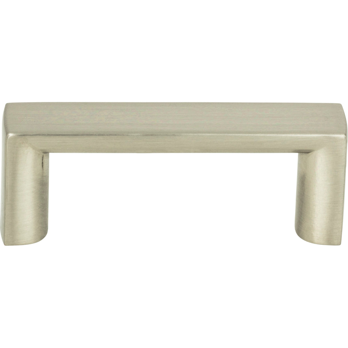 Atlas Homewares Tableau Squared Pull 1 13/16 Inch (c-c) Brushed Nickel
