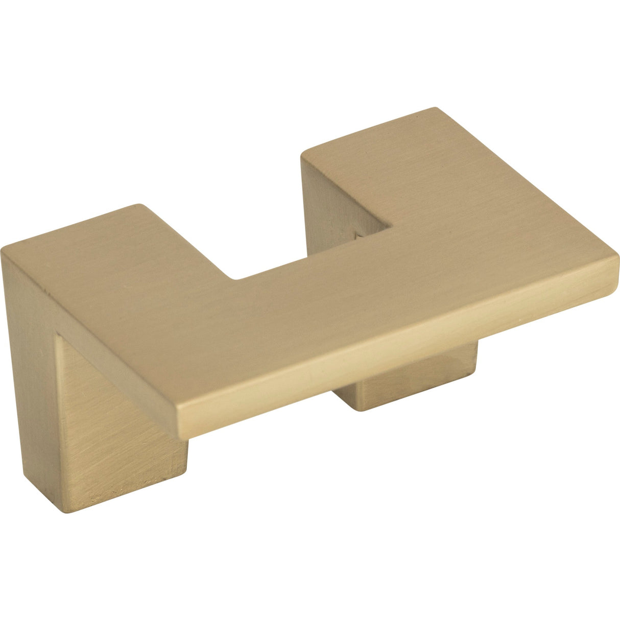 Atlas Homewares U Turn Knob 1 1/4 Inch (c-c) Champagne