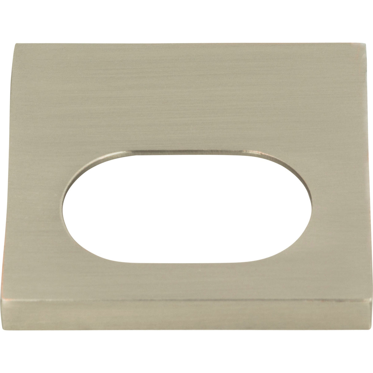 Atlas Homewares Modern Square Edge Tab Pull 1 1/4 Inch (c-c) Brushed Nickel