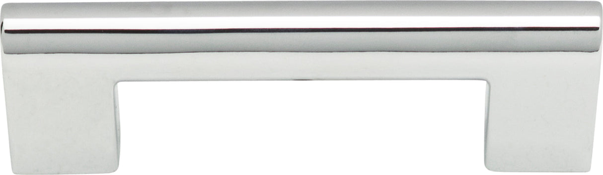 Atlas Homewares Round Rail Pull 3 Inch (c-c) Polished Chrome