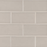 Portico Pearl Handcrafted 3"x6" Glossy Ceramic Wall Tile - MSI Collection HIGHLAND PARK PORTICO PEARL SUBWAY TILE 3X6 (Case)
