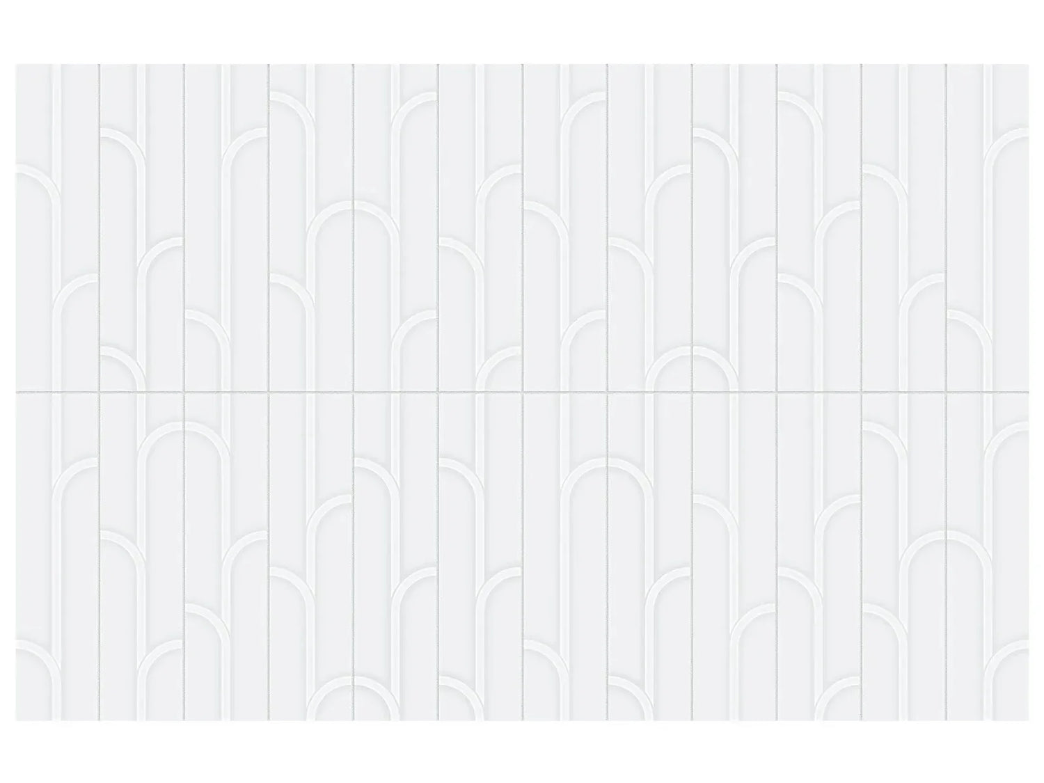 Anatolia Geometra 3X12 Ivy Powder Glossy Ceramic Wall Tile 4000-0303-0 Powder Ivy 3x12 - premium natural stone mosaic tile from Anatolia Tile, available at PoshHaus showroom in Keene, NH