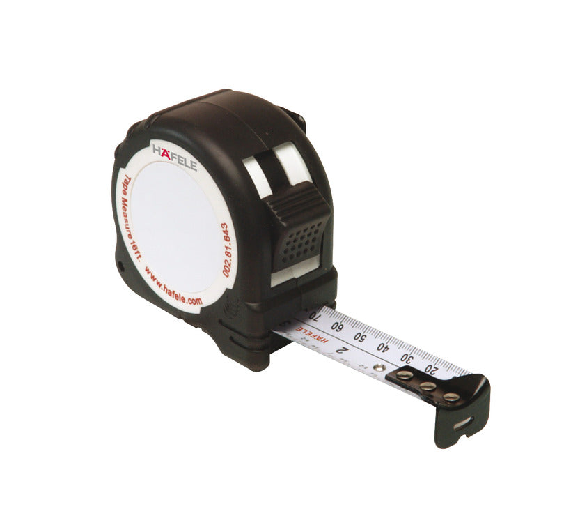Häfele 002.81.643 Tape Measure, 16 Feet/5 Meters, Standard/Metric