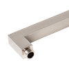 Brushed Nickel 20" Square Wall Shower Arm