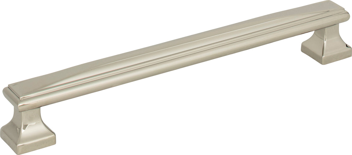 Atlas Homewares Wadsworth Pull 7 9/16 Inch (c-c) Polished Nickel