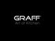 GRAFF Architectural Black Contemporary Showerhead with Arm G-8350-BK