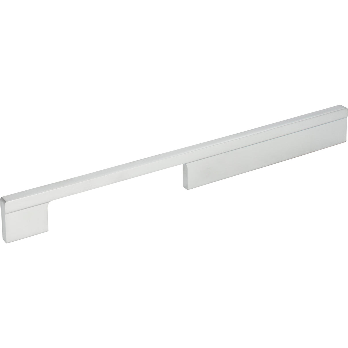 Atlas Homewares Off Center Pulls 8 13/16 Inch (c-c) Matte Chrome
