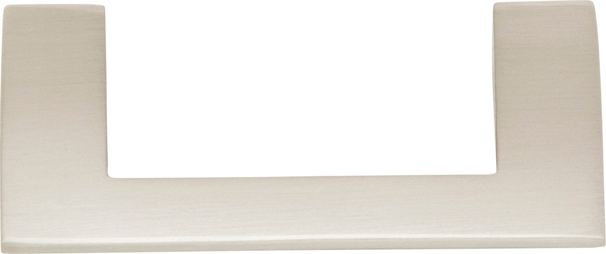 Atlas Homewares Angled Drop Pull 3 Inch (c-c) Brushed Nickel