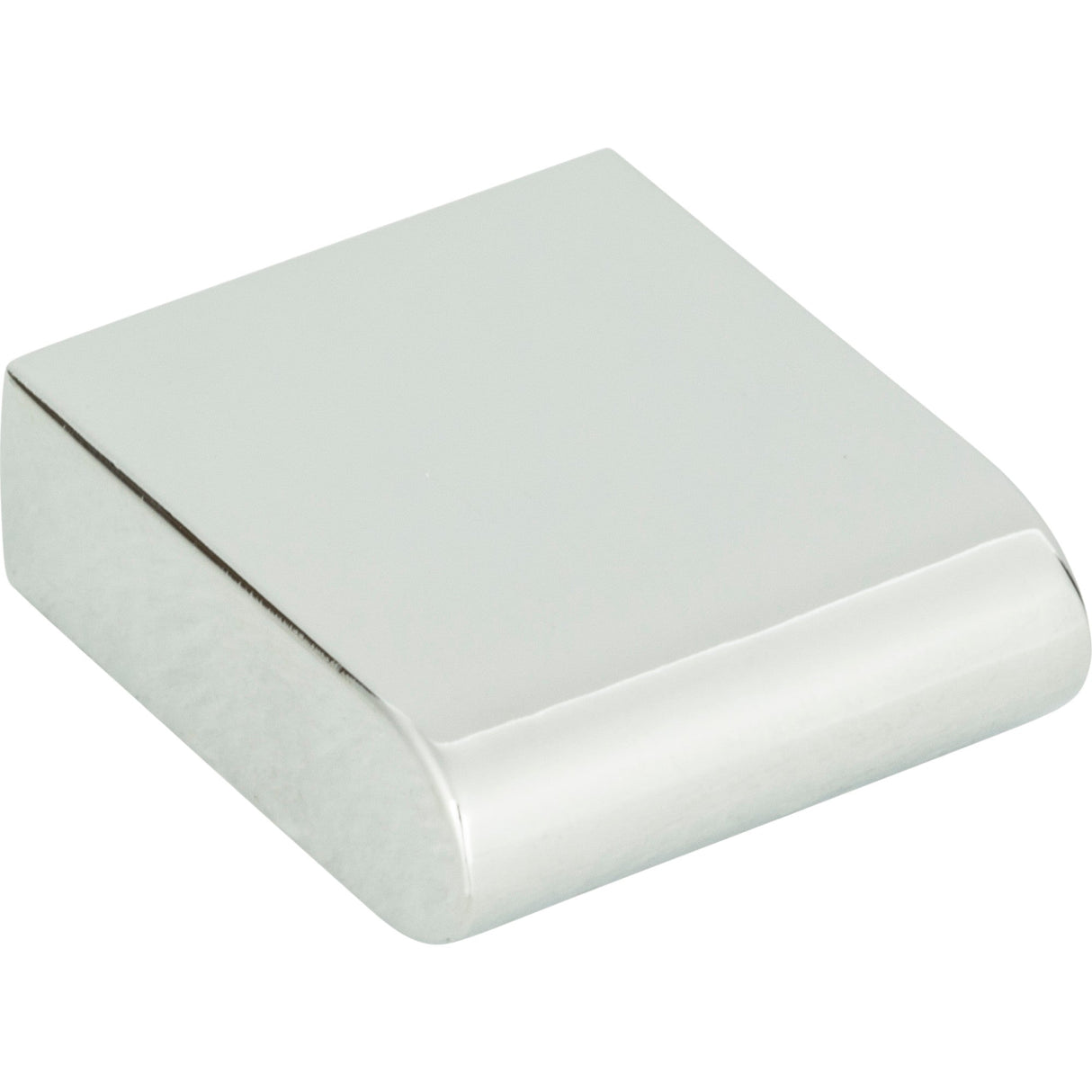 Atlas Homewares Round Rail Knob 1 1/8 Inch Polished Chrome