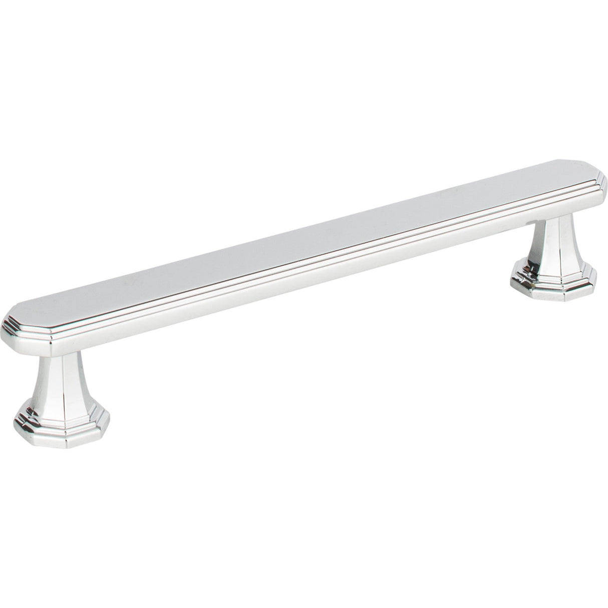 Atlas Homewares Dickinson Pull 5 1/16 Inch (c-c) Polished Chrome