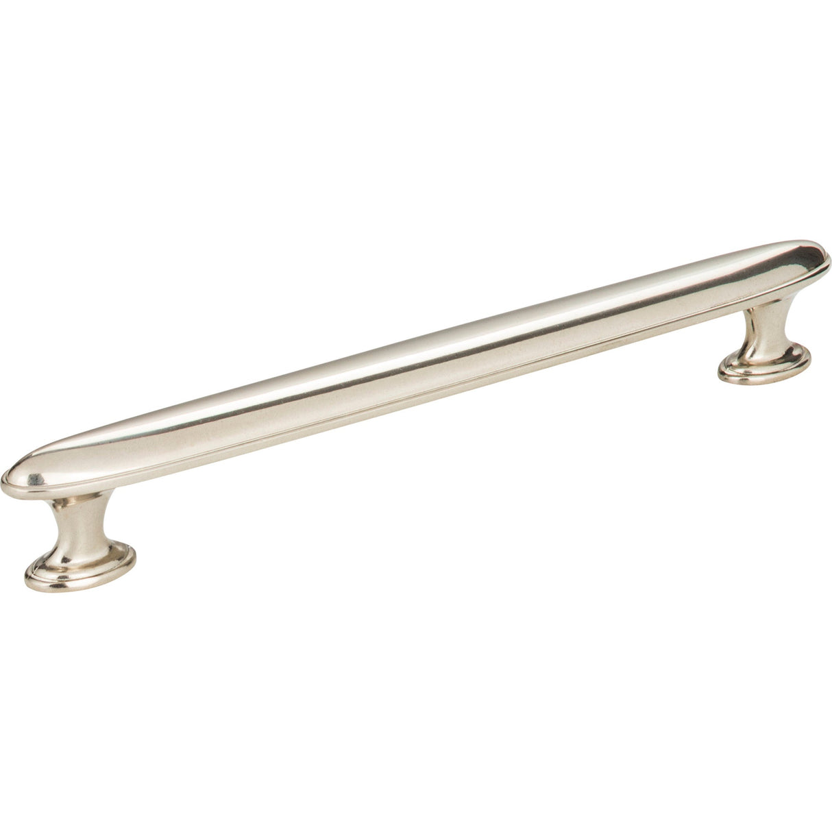 Atlas Homewares Austen Oval Pull 6 5/16 Inch (c-c) Polished Nickel