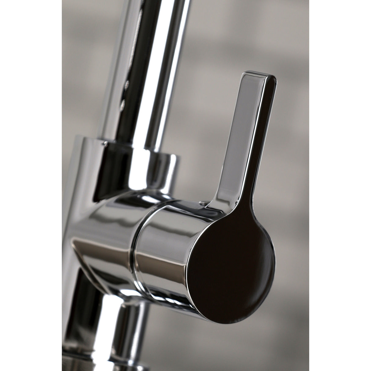 Gourmetier LS8501CTL Continental Single-Handle Pre-Rinse Kitchen Faucet, Polished Chrome