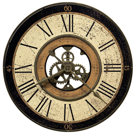 Howard Miller Brass Works Wall Clock 625542