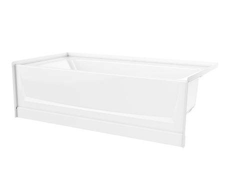 Swanstone VP6030CTL/R 60 x 30 Solid Surface Bathtub with Left Hand Drain in White VP6030CTL.010