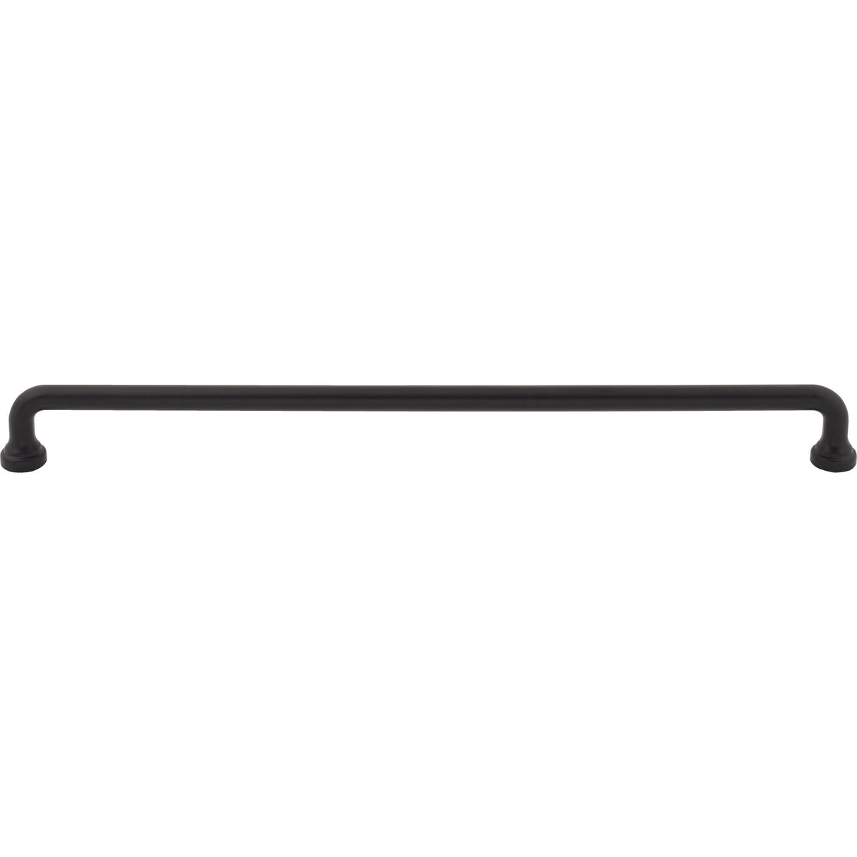 Atlas Homewares Malin Pull 12 Inch (c-c) Matte Black