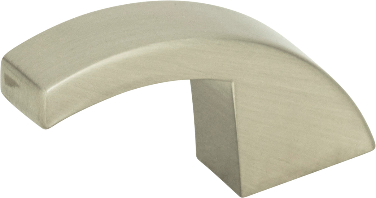 Atlas Homewares Hook Knob 1 3/4 Inch Brushed Nickel