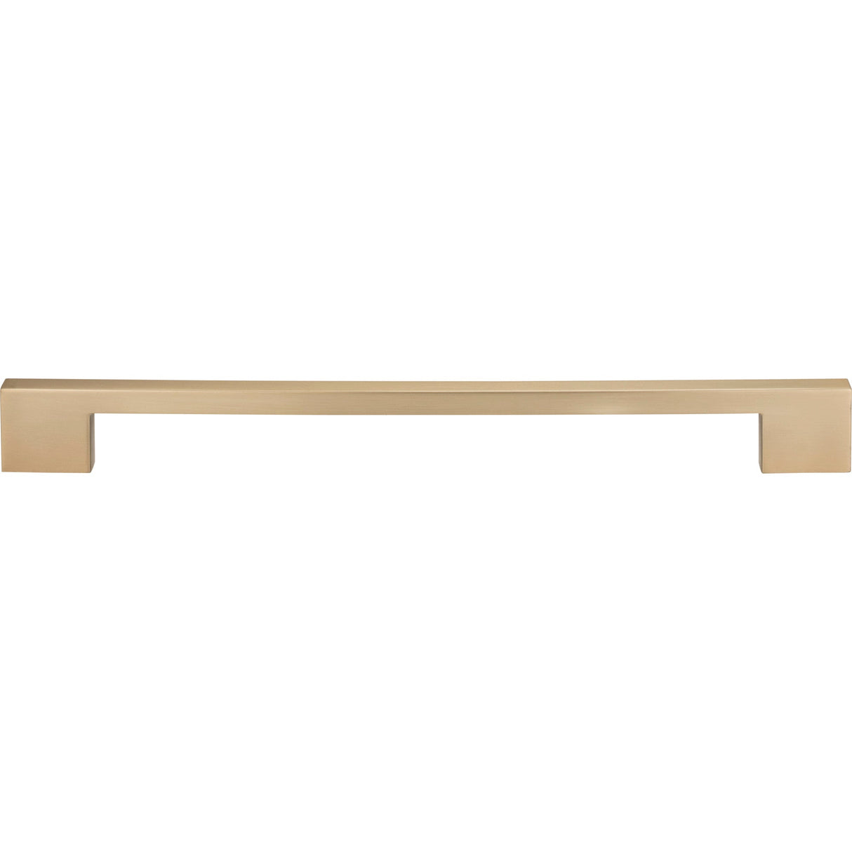 Atlas Homewares Thin Square Pull 11 5/16 Inch (c-c) Champagne