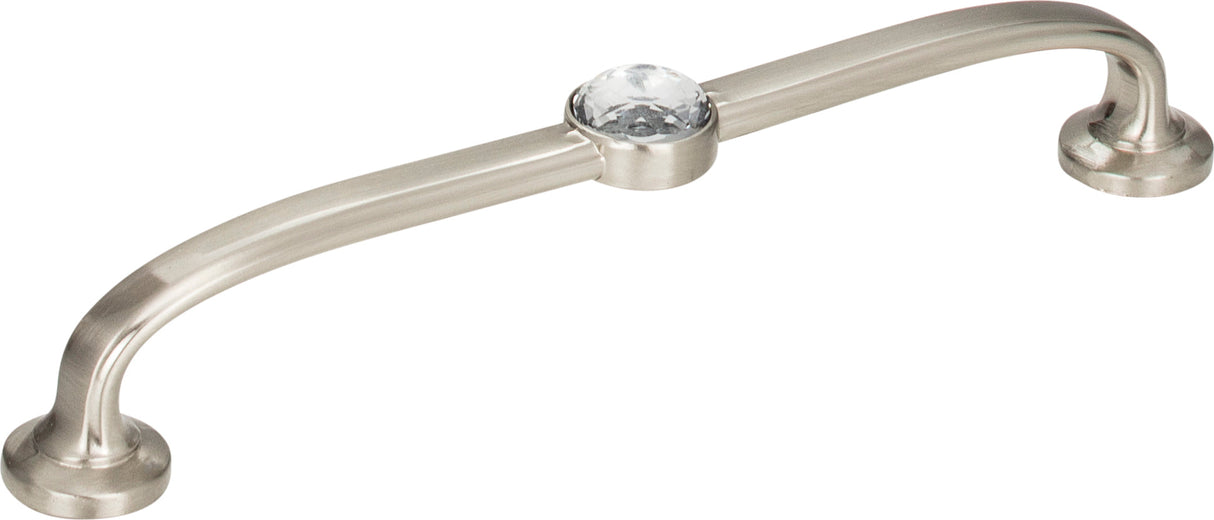 Atlas Homewares Legacy Crystal Bracelet Pull 5 1/16 Inch (c-c) Brushed Nickel